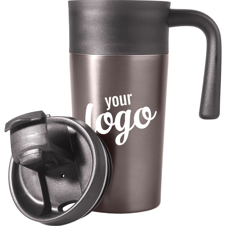 Black Travel Mug