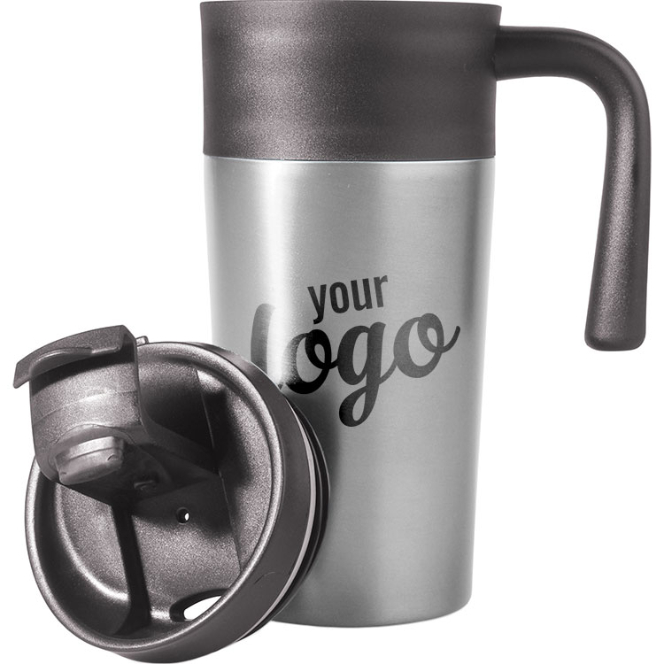 White Travel Mug