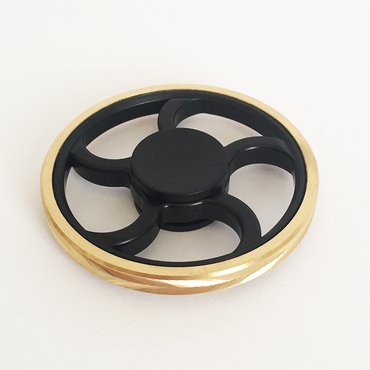 Gold Disc Fidget Spinner